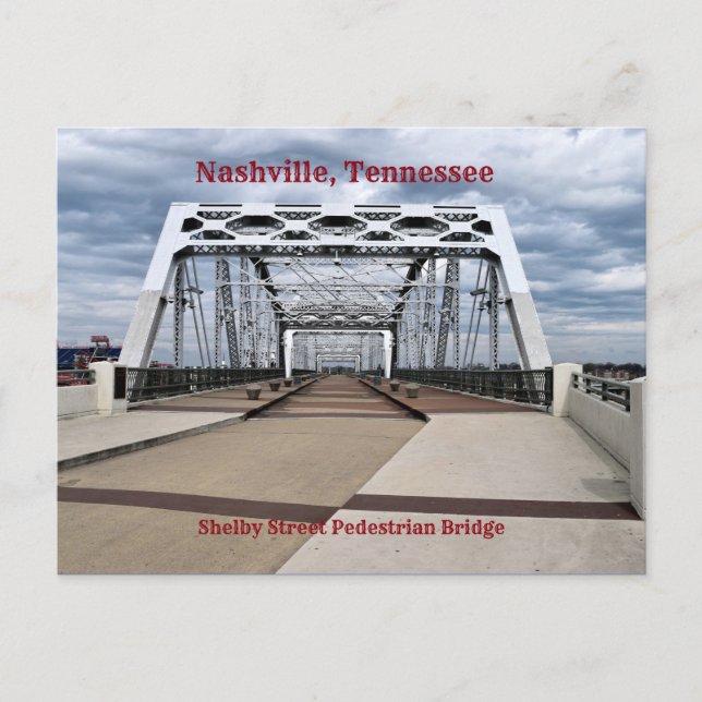 Postal Puente Peatonal de la Calle Shelby (Anverso)