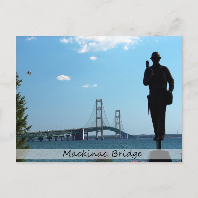 Postal Puente Postcard/Mackinac (Anverso)