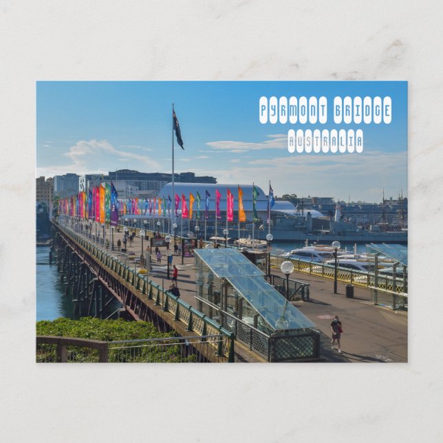 Postal Puente Pyrmont (Anverso)