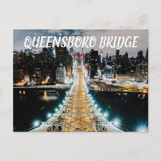 Postal Puente Queensboro (Anverso)
