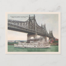 Puente Queensboro de Nueva York de los años 20
