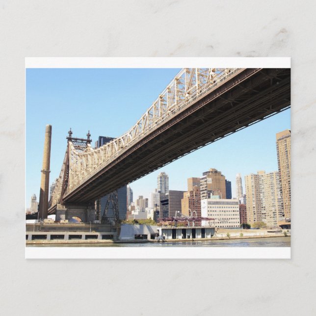 Postal Puente Queensborough y Manhattan (Anverso)