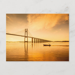Postal Puente Rosario Victoria