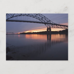 Postal Puente Sagamor sobre el canal de Cape Cod, 2