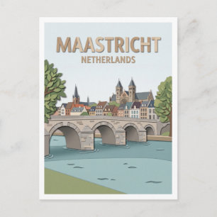 Postal Puente Sint Servaas Maastricht Países Bajos
