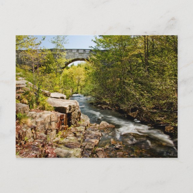 Postal Puente sobre el río (Anverso)