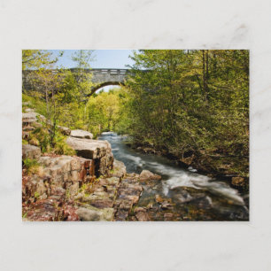 Postal Puente sobre el río