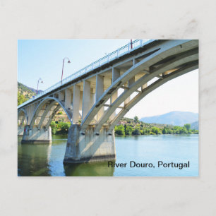 Postal Puente sobre el río Douro, Portugal