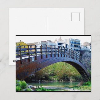 Postal Puente sobre Riba-roja de Túria