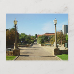 Postal Puente Sobre Torrens A La Universidad De Adelaida
