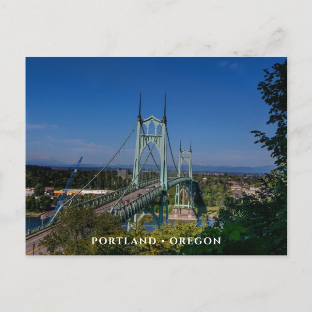 Postal Puente St. Johns| Portland Oregon (Anverso)