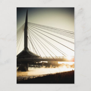 Postal Puente Sunrise Saint Boniface 02 Postcard