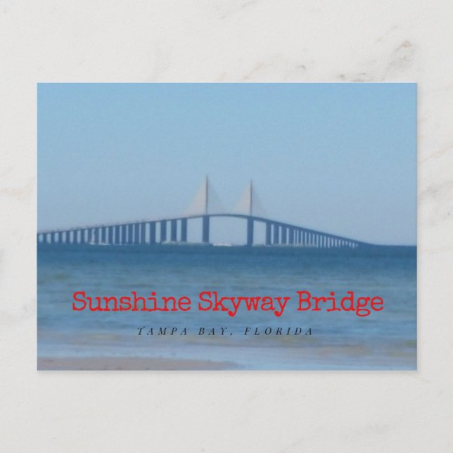 Postal Puente Sunshine Skyway (Anverso)
