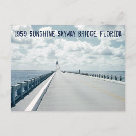 Postal Puente Sunshine Skyway de San Petersburgo Florida