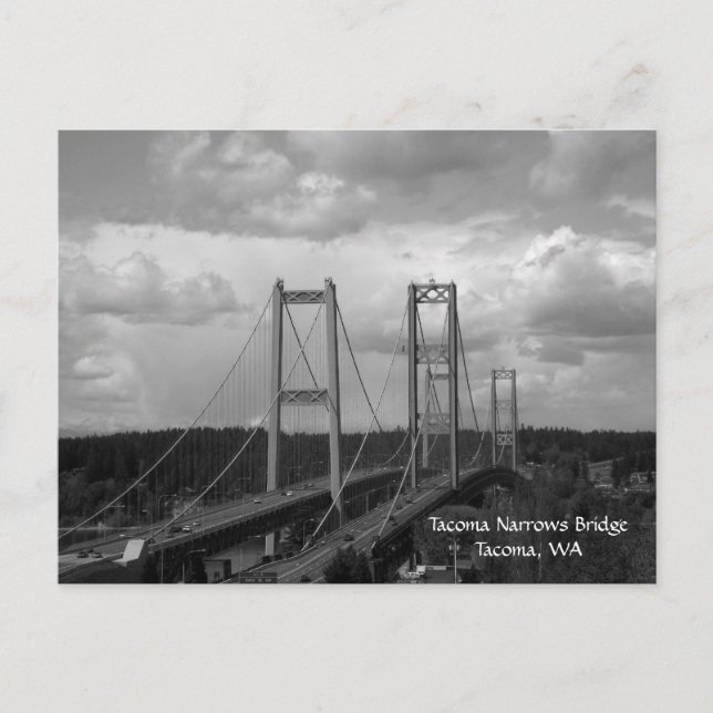 Postal puente Tacoma Narrows (Anverso)