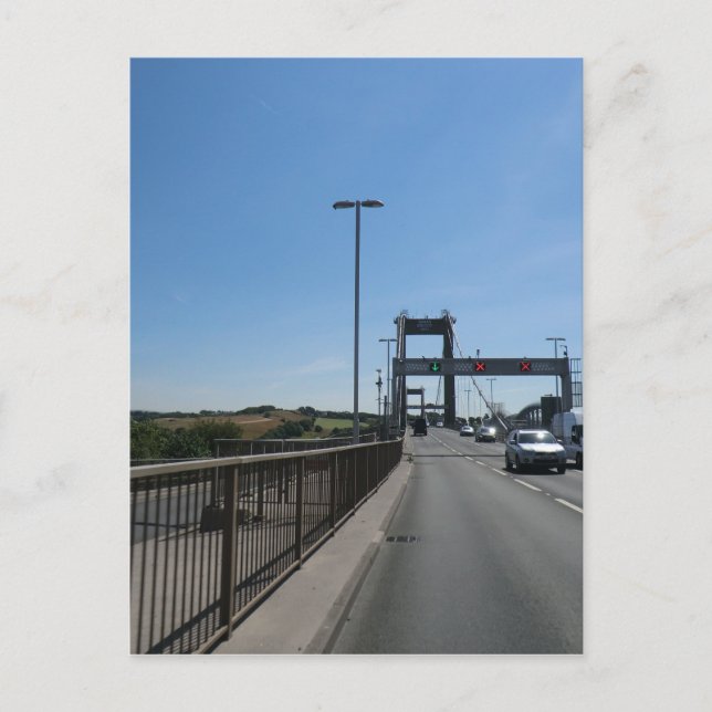 Postal Puente Tamar - Borde de Cornualles (Anverso)