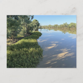 Postal Puente terrestre Darby sobre el río Warrego