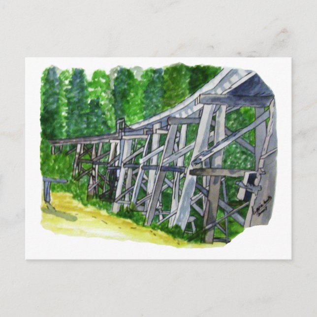 Postal Puente Trestle (Anverso)