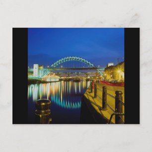 Postal Puente Tyne, Newcastle-Upon-Tyne, Inglaterra