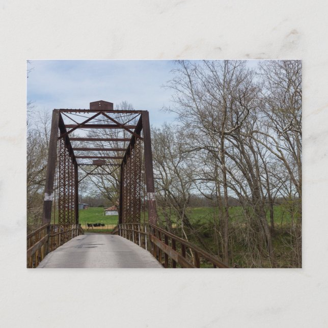 Postal Puente Verde de 1912 (Anverso)