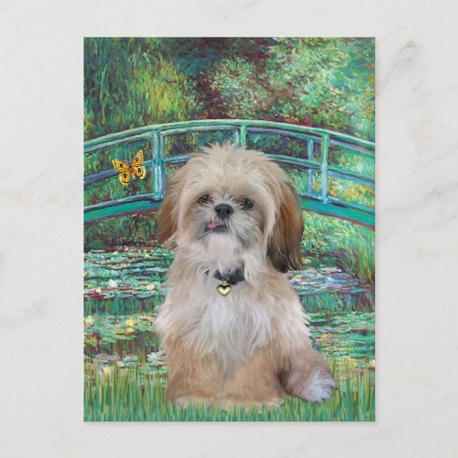 Postal Puente (vertical) - Shih Tzu (P) (Anverso)