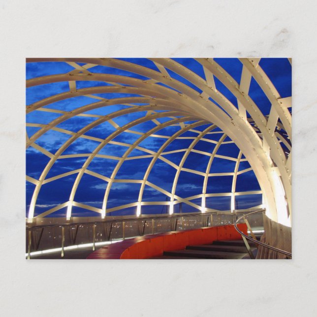 Postal Puente Webb, Melbourne (Anverso)