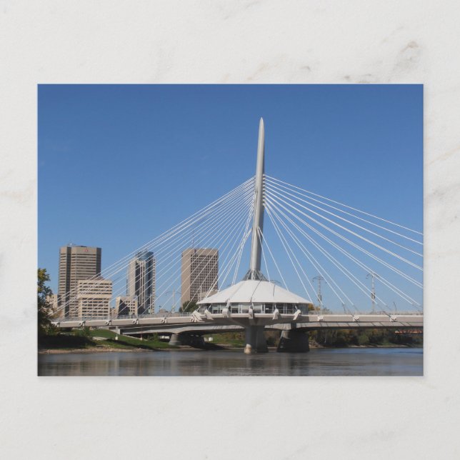 Postal Puente Winnipeg Provencher (Anverso)
