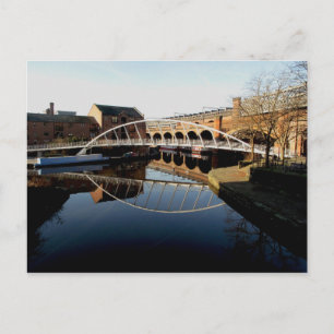 Postal Puente y canal