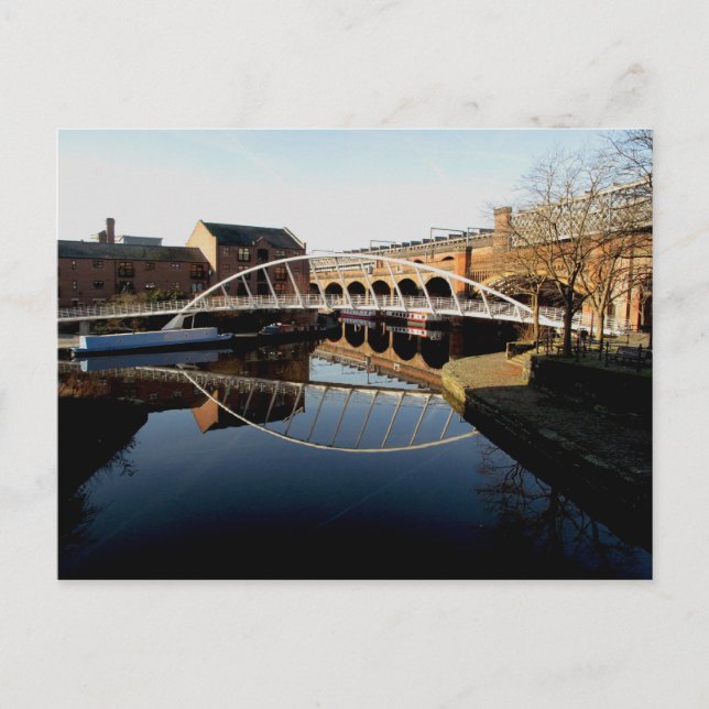 Postal Puente y canal (Anverso)