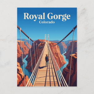 Postal Puente y Parque Royal Gorge USA