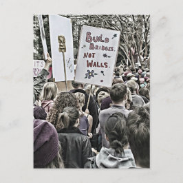 Postal Puentes, No Muros