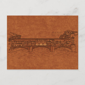 Postal Puentes: Ponte Vecchio