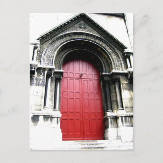 Postal Puerta a Sacre Coeur
