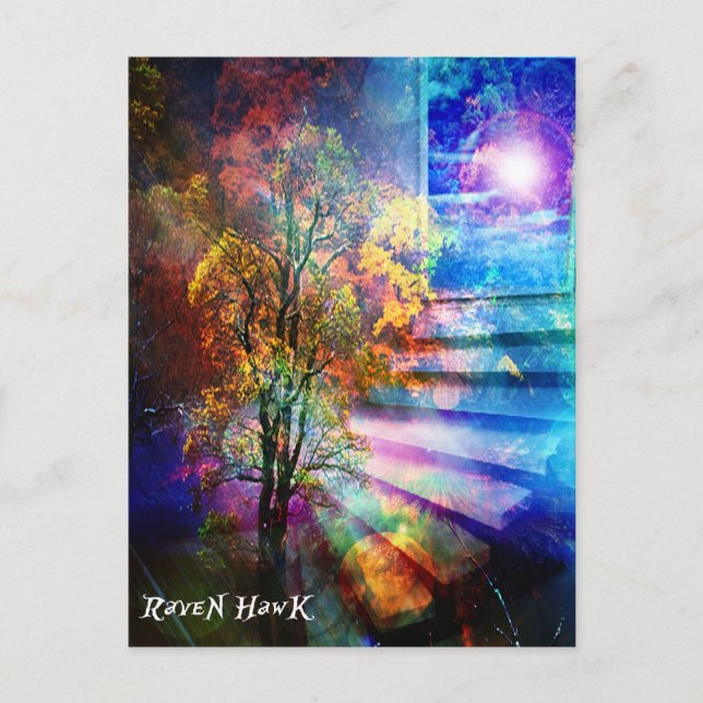 Postal Puerta al cielo (Anverso)