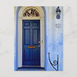 Postal Puerta Azul