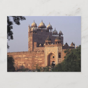 Postal Puerta Buland Darwaza (Puerta de la Victoria) al D