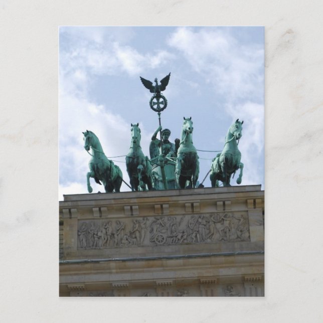 Postal Puerta de Berlín en el centro de la ciudad - Brand (Anverso)
