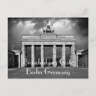 Postal Puerta de Brandeburgo Berlín Alemania