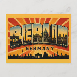 Postal Puerta de Brandeburgo Berlín Alemania