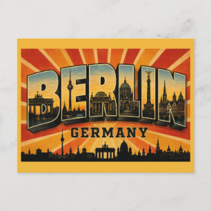 Postal Puerta de Brandeburgo Berlín Alemania