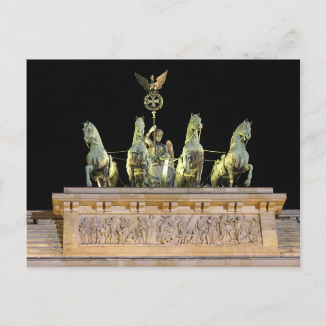 Postal Puerta de Brandenberg (Anverso)