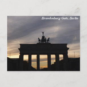 Postal Puerta de Brandenburgo, Berlín