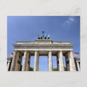 Postal Puerta de Brandenburgo, Berlín, Alemania