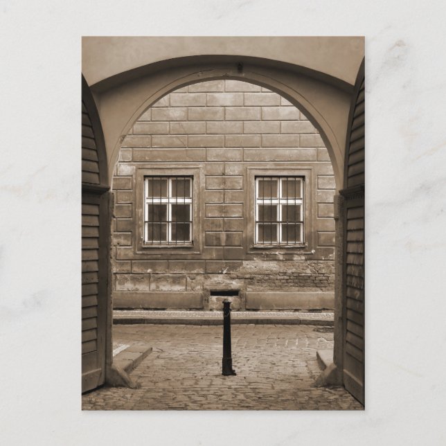 Postal puerta de enlace antigua (Anverso)