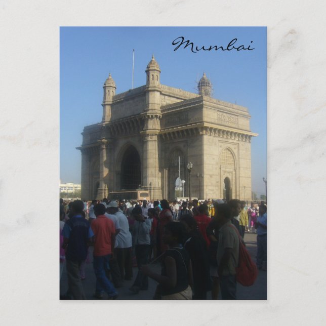 Postal puerta de enlace de mumbai (Anverso)