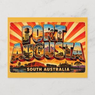 Postal Puerta de entrada al Outback de Australia Meridion