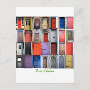 Postal puerta de Irlanda