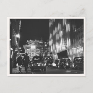 Postal Puerta de la ciudad china de Londres foto de noche