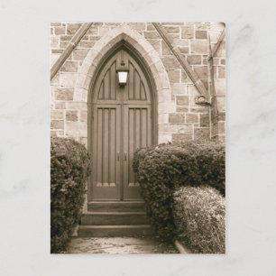 Postal Puerta de la Iglesia