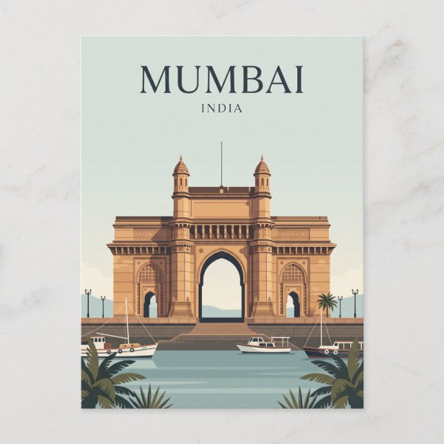 Postal Puerta de la India (Anverso)
